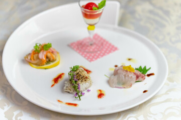 地魚の前菜盛り合わせ