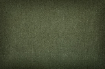 Olive green army background texture with vignette - 522951078