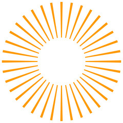 sun rays starburst background.