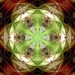 Abstract Background with Kaleidoscope pattern 
