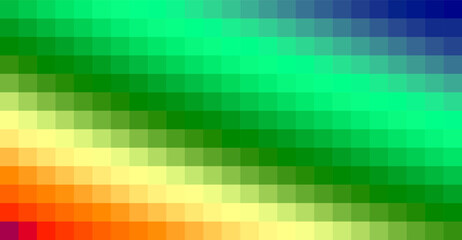 Vector pixel rainbow background. Design for poster, flyer, cover, brochure, web