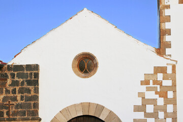 Naklejka premium Iglesia de San Miguel Arcángel, Tuineje, Fuerteventura