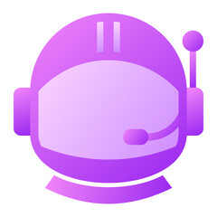 Astronaut Helmet Icon
