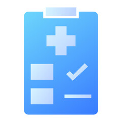 Fototapeta premium Medical Test Icon