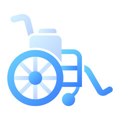 Fototapeta premium Wheelchair Icon