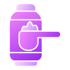 Fototapeta premium Powder Icon