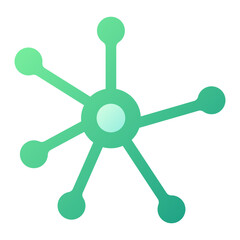 Fototapeta premium Connection Icon