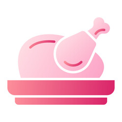 Roasted Chicken Icon