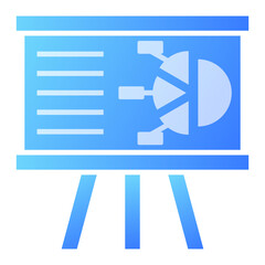 Fototapeta premium Presentation Icon