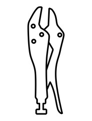 Craftsman tool icon. Technician tool sign and symbol.