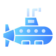 Fototapeta premium Submarine Icon