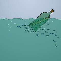 message in a bottle