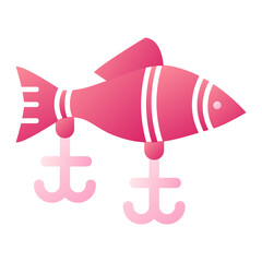 Obraz premium Bait Icon