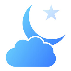 Crescent Moon Icon