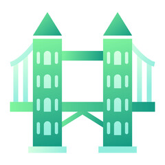 Fototapeta premium Tower Bridge Icon