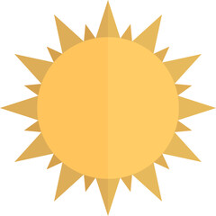 Sunshine Flat Icon