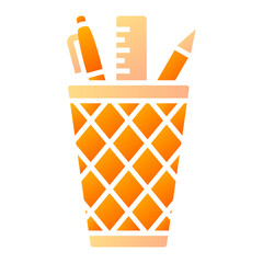 Pencil Holder Icon