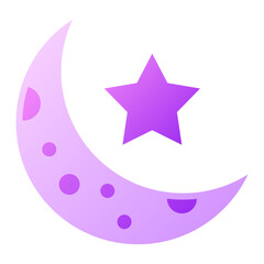 Crescent Moon Icon