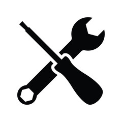 Craftsman tool icon. Technician tool sign and symbol.
