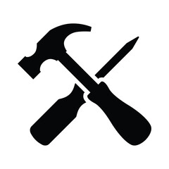 Craftsman tool icon. Technician tool sign and symbol.