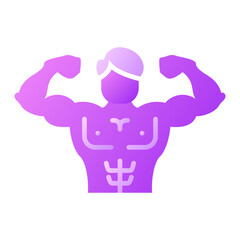 Muscle Man Icon