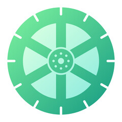 Obraz premium Tire Icon