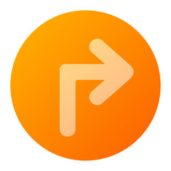 Right Turn Icon