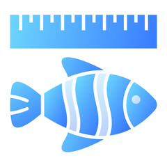 Fish Measure Icon