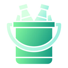 Ice Bucket Icon