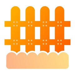 Fototapeta premium Fence Icon
