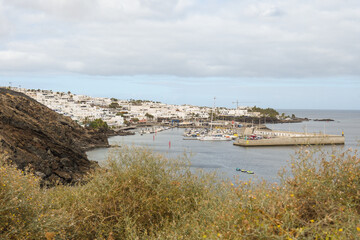 View of Playa del Carmen in Lanzarote