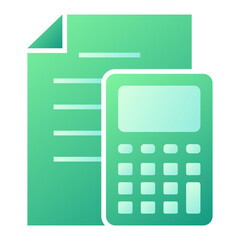 Fototapeta premium Budgeting Icon