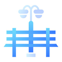 Fototapeta premium Park Icon