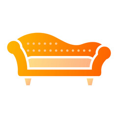 Chaise Lounge Sofa Icon