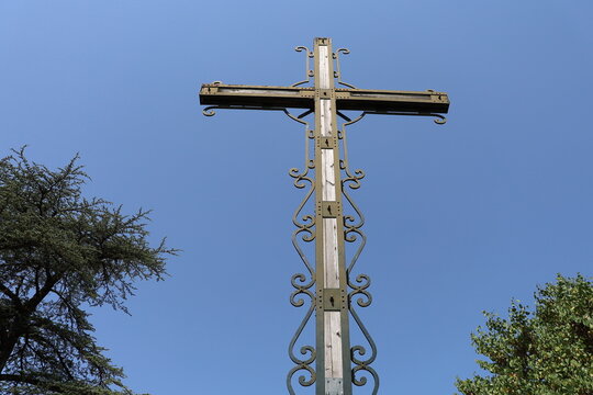 Le chemin de croix, village de Rocamadour, département du Lot, France