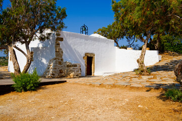 St. George's Chapel, on the cliff tops near Hersonissos.