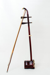 Erhu : Chinese two-stringed bowed musical instrument