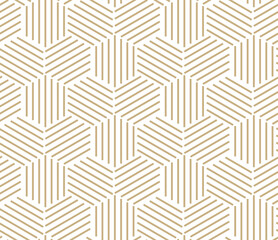 seamless geometric pattern. Vector illustration. golden geometric pattern. background. wallpaper