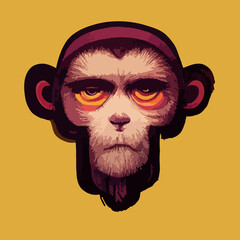 monkey sticker