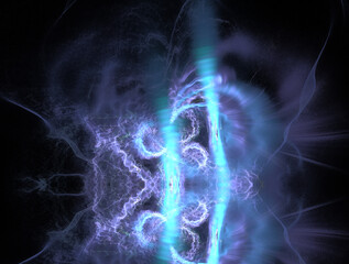 Obraz premium Imaginatory fractal abstract background Image