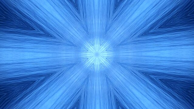 video de estrellas en movimiento y cruz con fondo blanco y estrellas en movimiento en azul