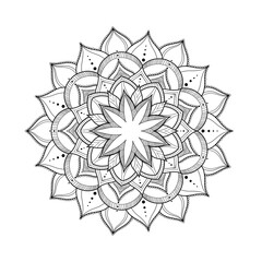 abstract floral ornament