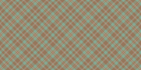 Plaid pattern design. Tartan fabric texture. Check textile in vector.