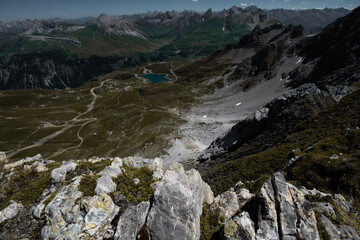 mountain river in the mountains