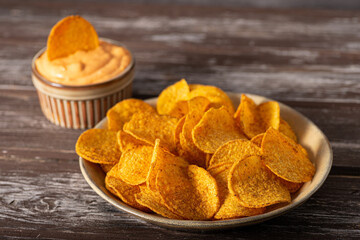 Tortilla chips witch chilli