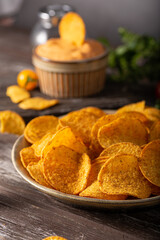 Tortilla chips witch chilli