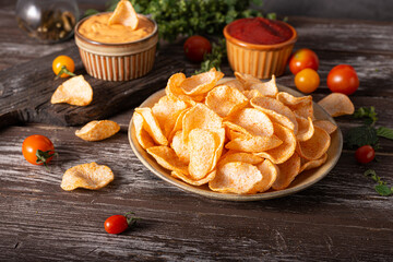 Paprika chips