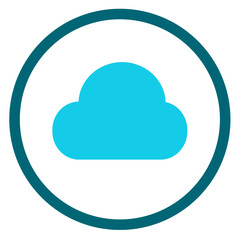 Cloud icon sign for web and app