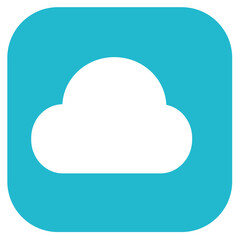 Cloud icon sign for web and app