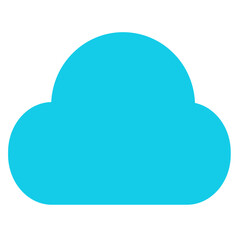 Cloud icon sign for web and app